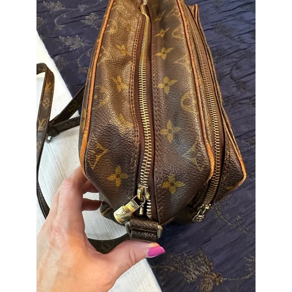 Louis Vuitton Brown & Tan Nile Monogram Crossbody Bag - Picture 8 of 15